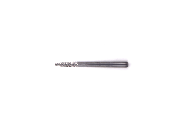 MASTER® Carbide Burr L031203 DC Ball Nose Cone 3mm Shank - Double Cut